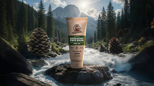 PINE TAR EXFOLIATING FACE WASH - US 7488
