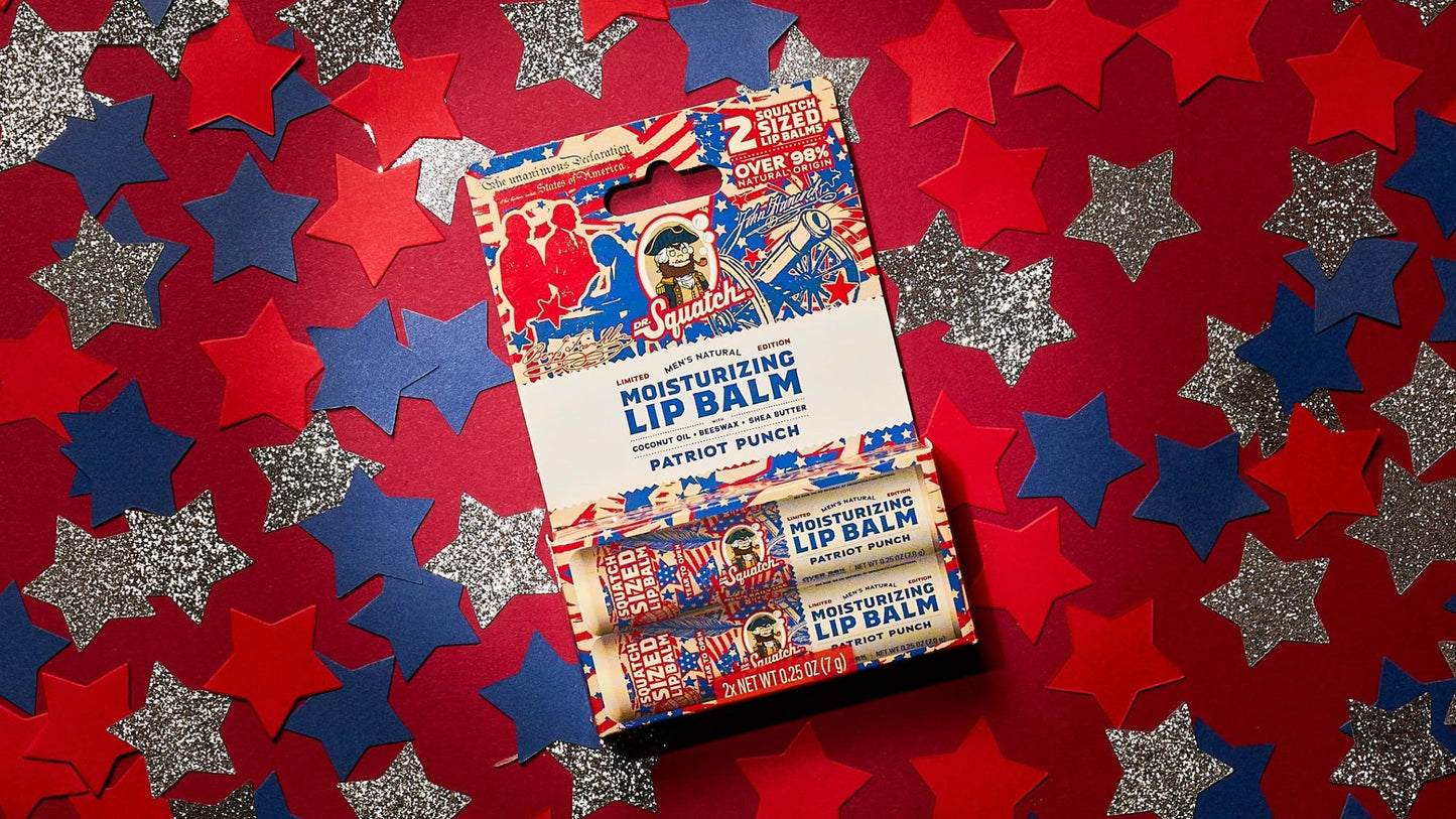 PATRIOT PUNCH LIP BALM 2-PACK - US 4397