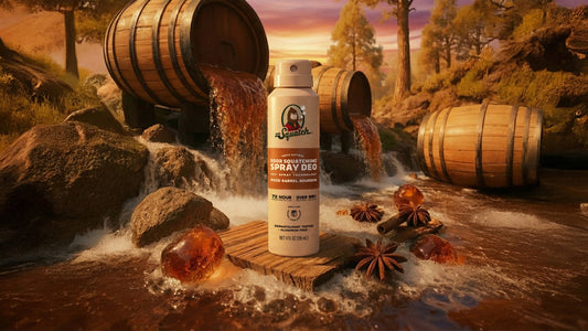 WOOD BARREL BOURBON SPRAY DEODORANT - US 5056