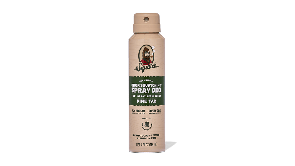 PINE TAR SPRAY DEODORANT - US 5176