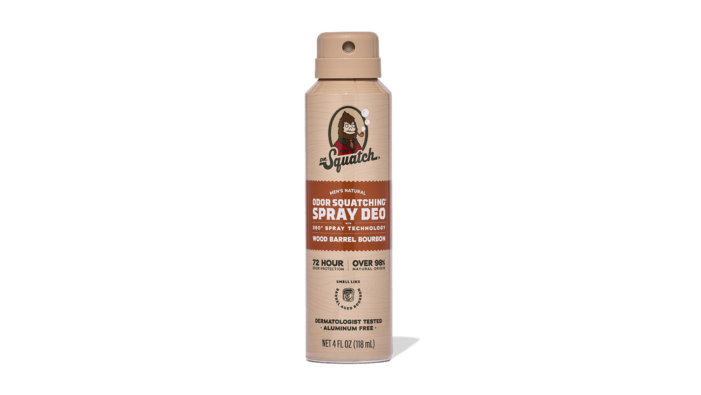 WOOD BARREL BOURBON SPRAY DEODORANT - US 5056