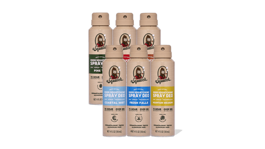SPRAY DEODORANT 6-PACK - US 1202