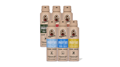 SPRAY DEODORANT 6-PACK - US 2802