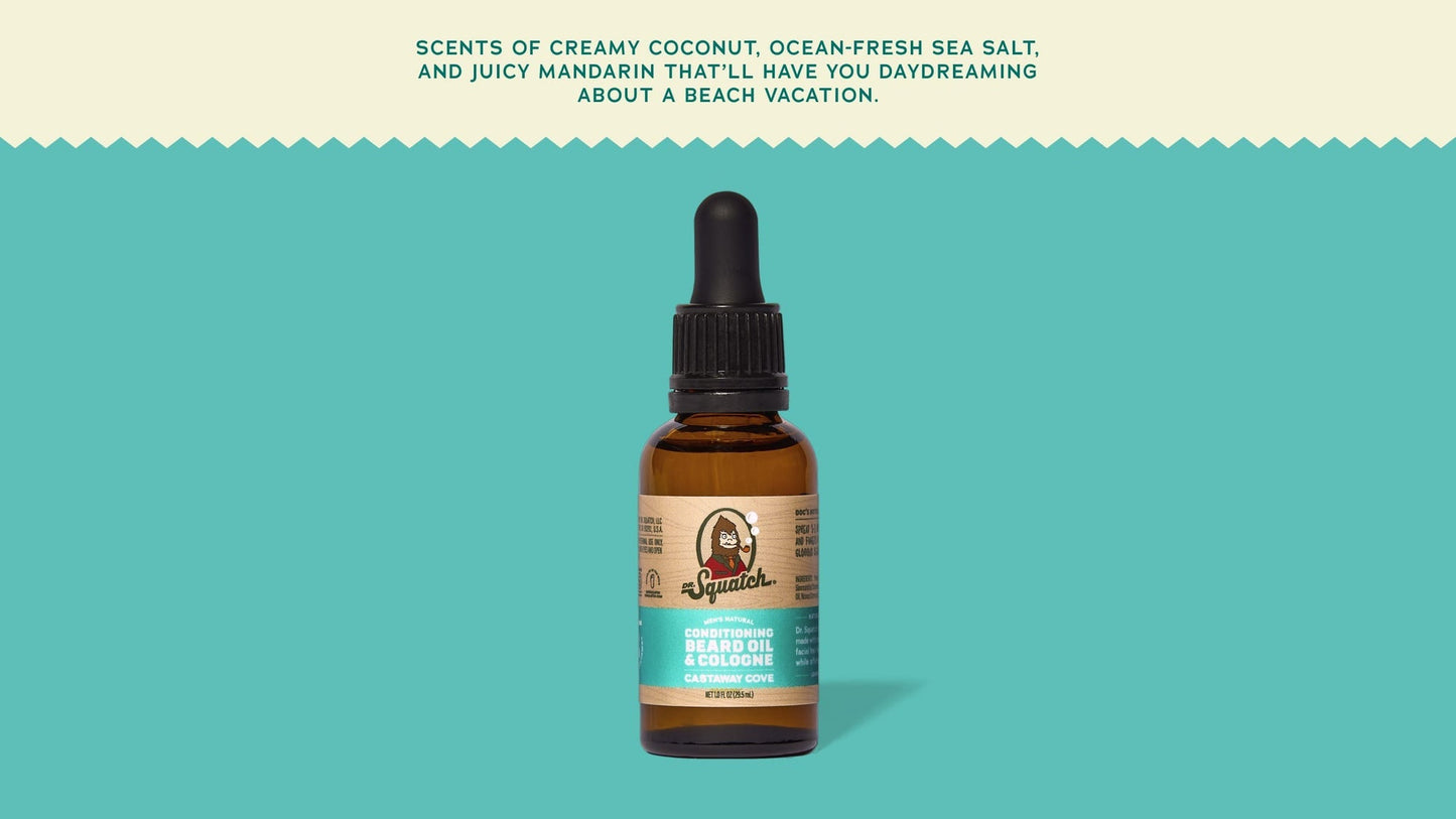 CASTAWAY COVE BEARD OIL & COLOGNE - US 7273