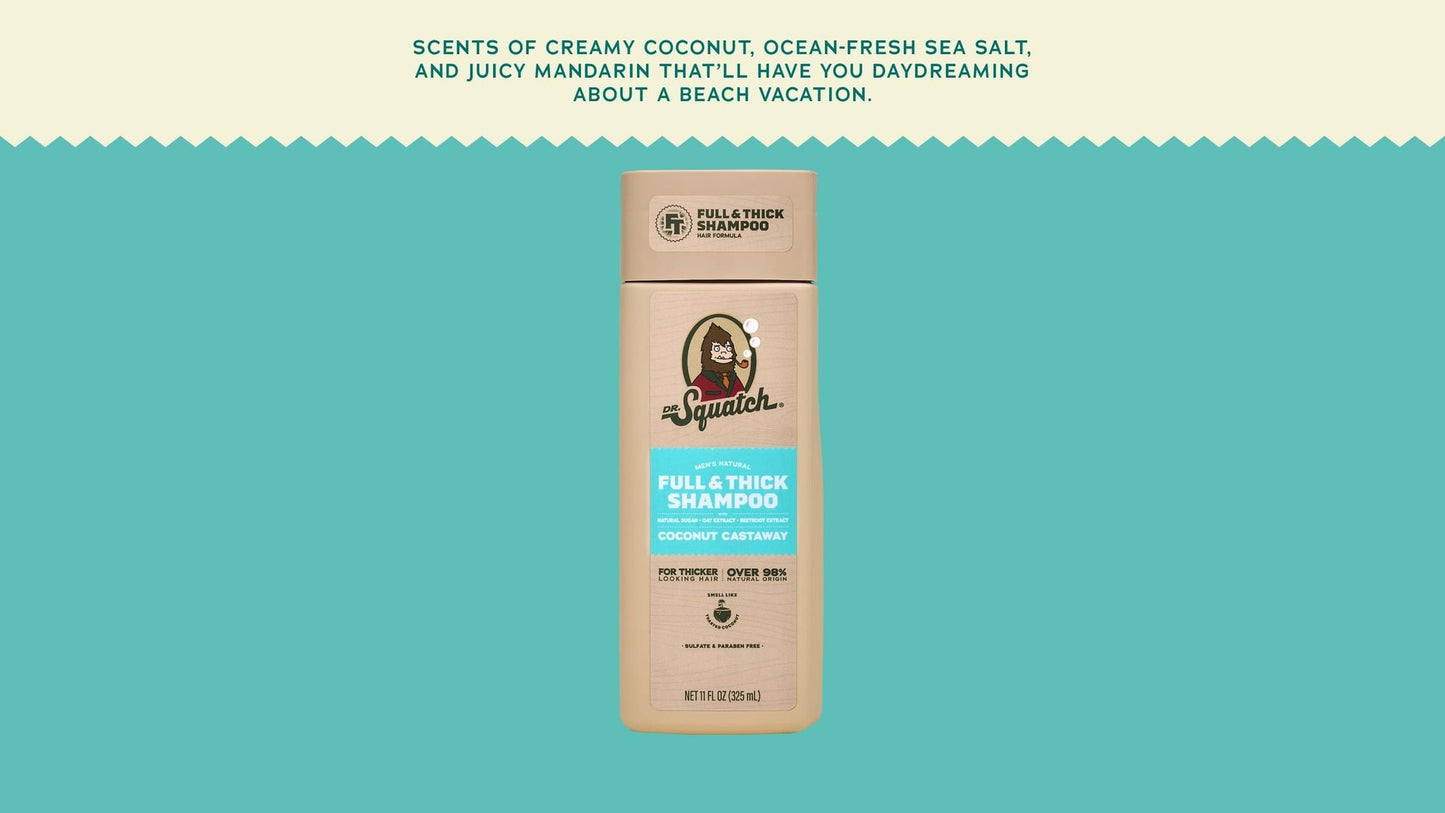 COCONUT CASTAWAY FULL & THICK SHAMPOO - US 4482