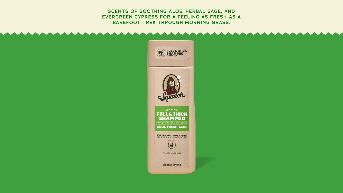 COOL FRESH ALOE FULL & THICK SHAMPOO - US 1902