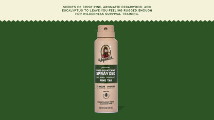 PINE TAR SPRAY DEODORANT - US 6643