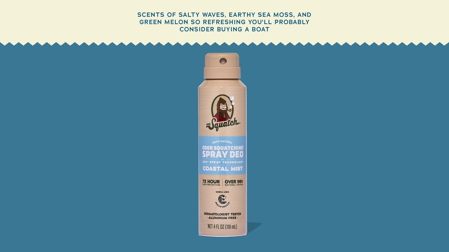 COASTAL MIST SPRAY DEODORANT - US 1687