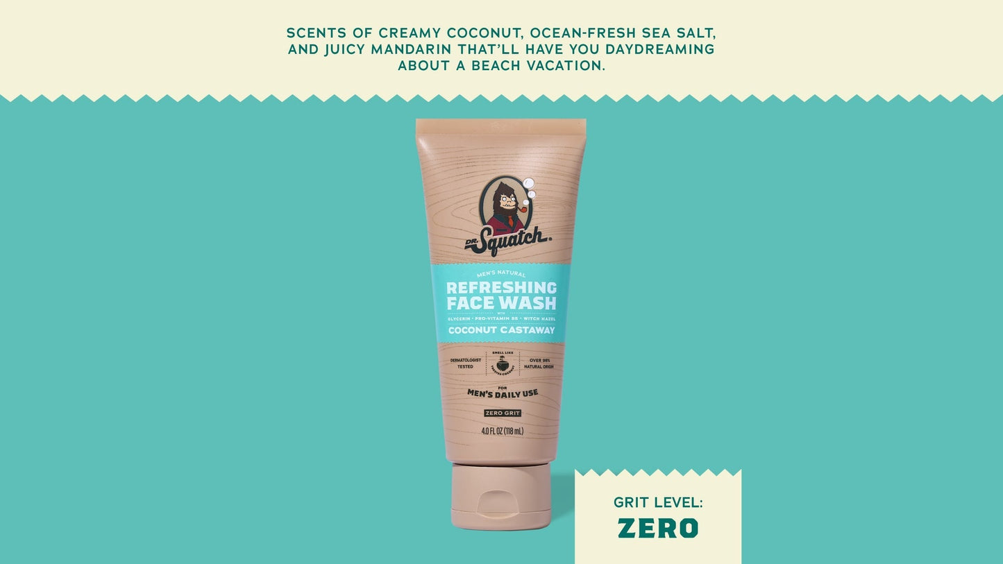 COCONUT CASTAWAY REFRESHING FACE WASH - US 2458
