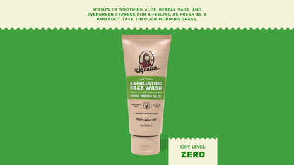 COOL FRESH ALOE EXFOLIATING FACE WASH - US 1366