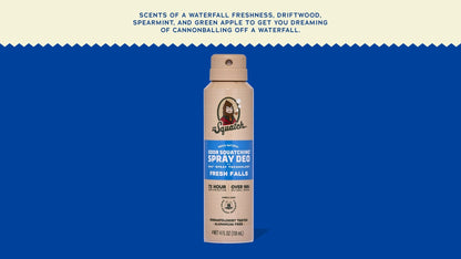 FRESH FALLS SPRAY DEODORANT - US 5206
