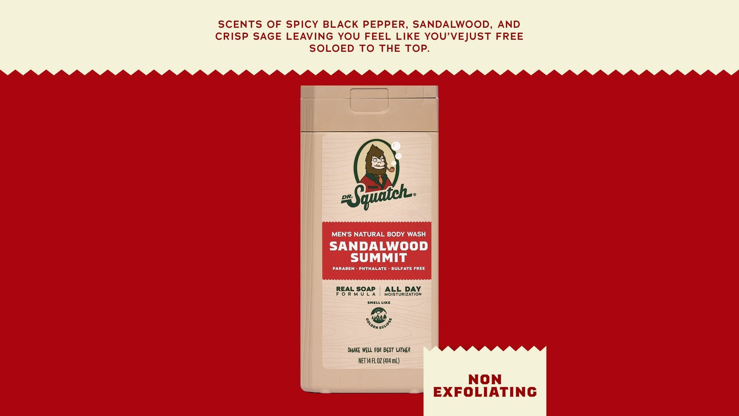 14 OZ SANDALWOOD SUMMIT BODY WASH - US 6881