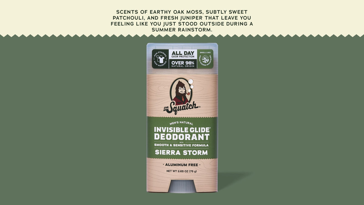 SIERRA STORM INVISIBLE GLIDE DEODORANT - US 8826