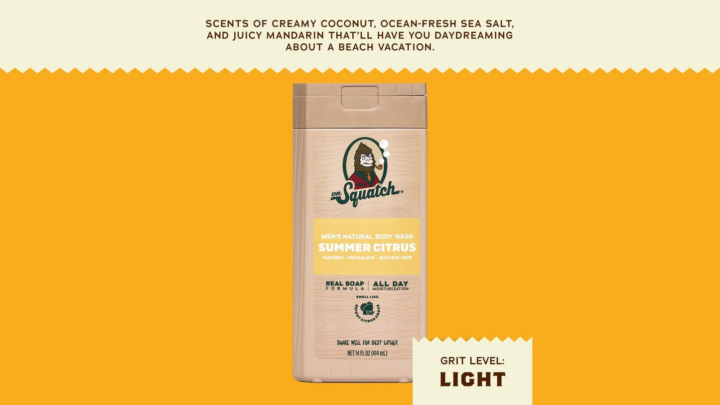 14 OZ SUMMER CITRUS BODY WASH - US 3263