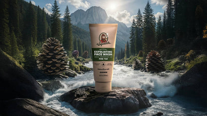 PINE TAR EXFOLIATING FACE WASH - US 7488