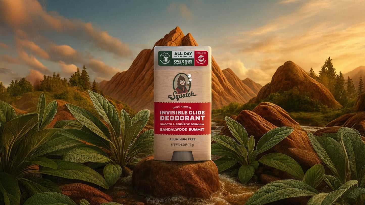 SANDALWOOD SUMMIT INVISIBLE GLIDE DEODORANT - US 5975