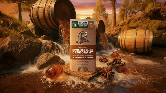 WOOD BARREL BOURBON INVISIBLE GLIDE DEODORANT - US 8261