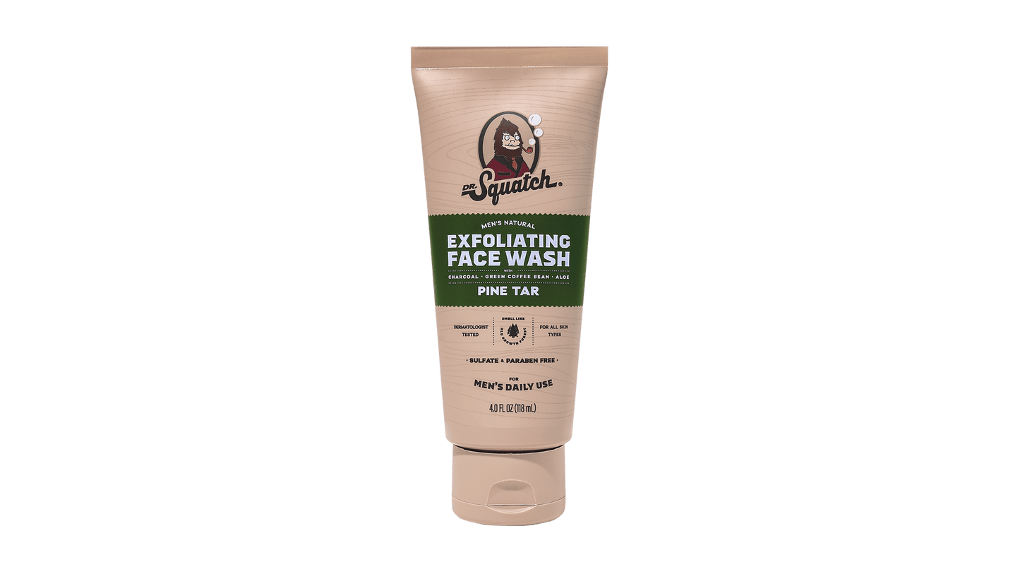 PINE TAR EXFOLIATING FACE WASH - US 7488