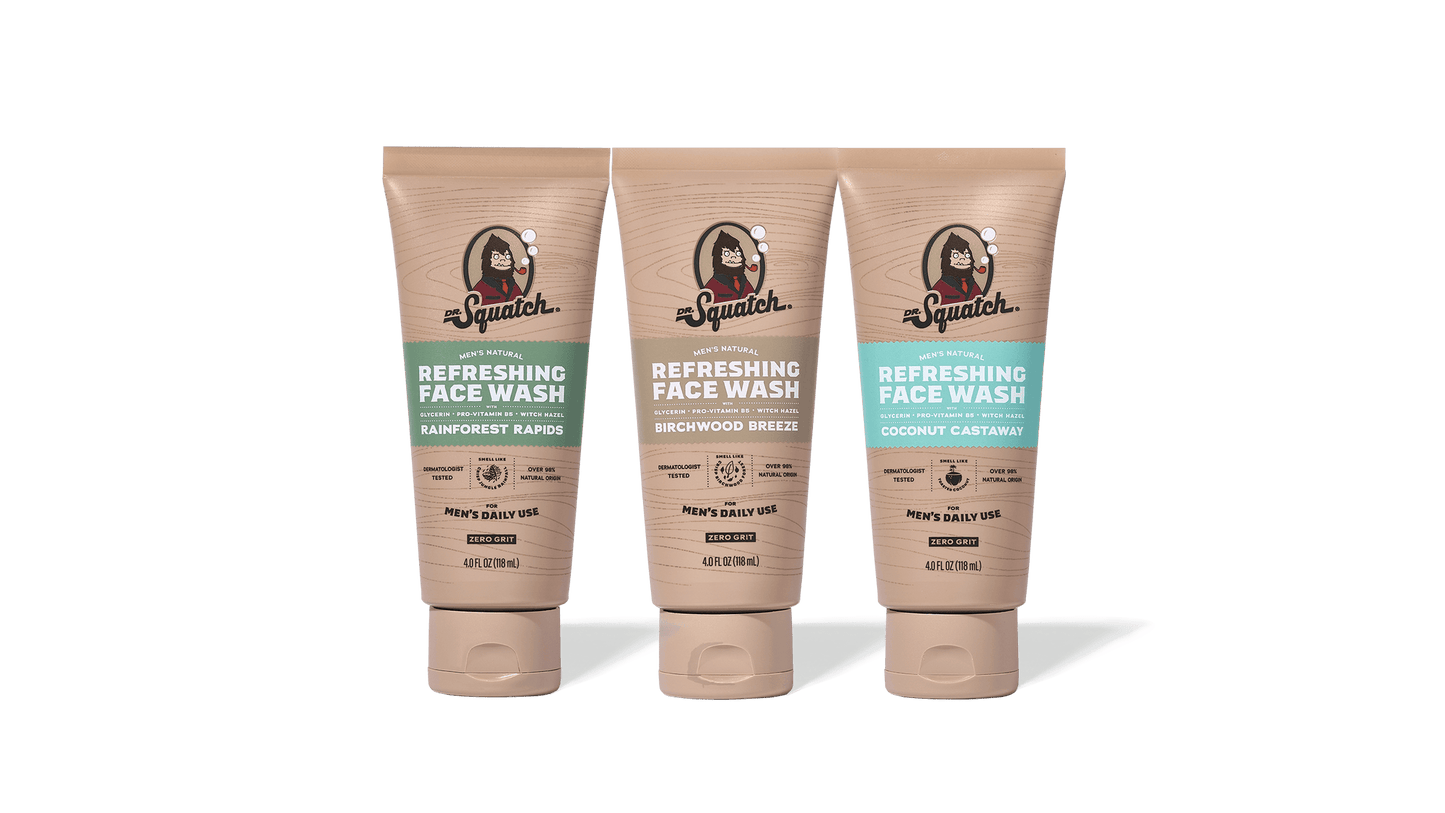FACE WASH 3-PACK - US 9021