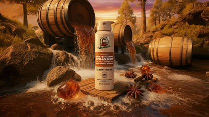 WOOD BARREL BOURBON SPRAY DEODORANT - US 5056
