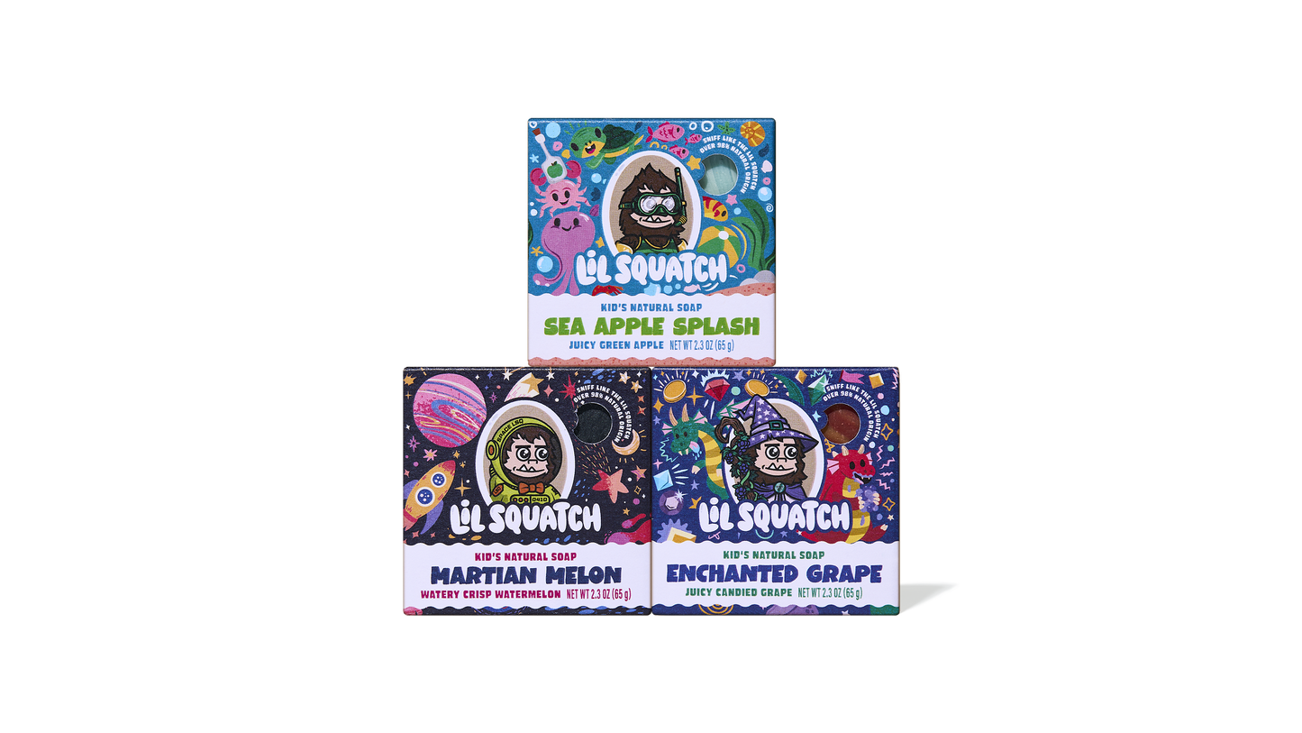 LIL SQUATCH 3-PACK - US 8463