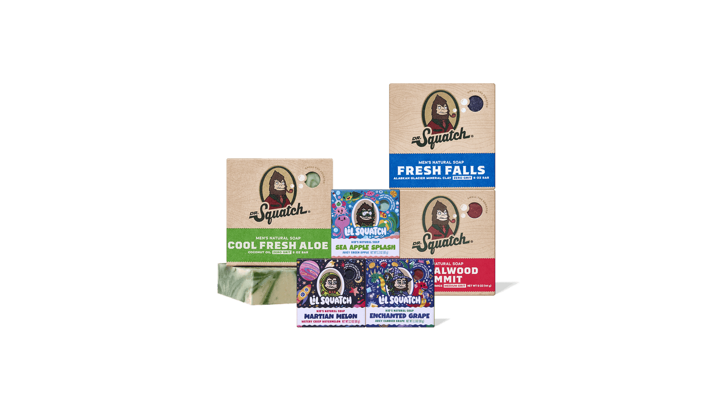 SQUATCH FAMILY PACK - US 8607